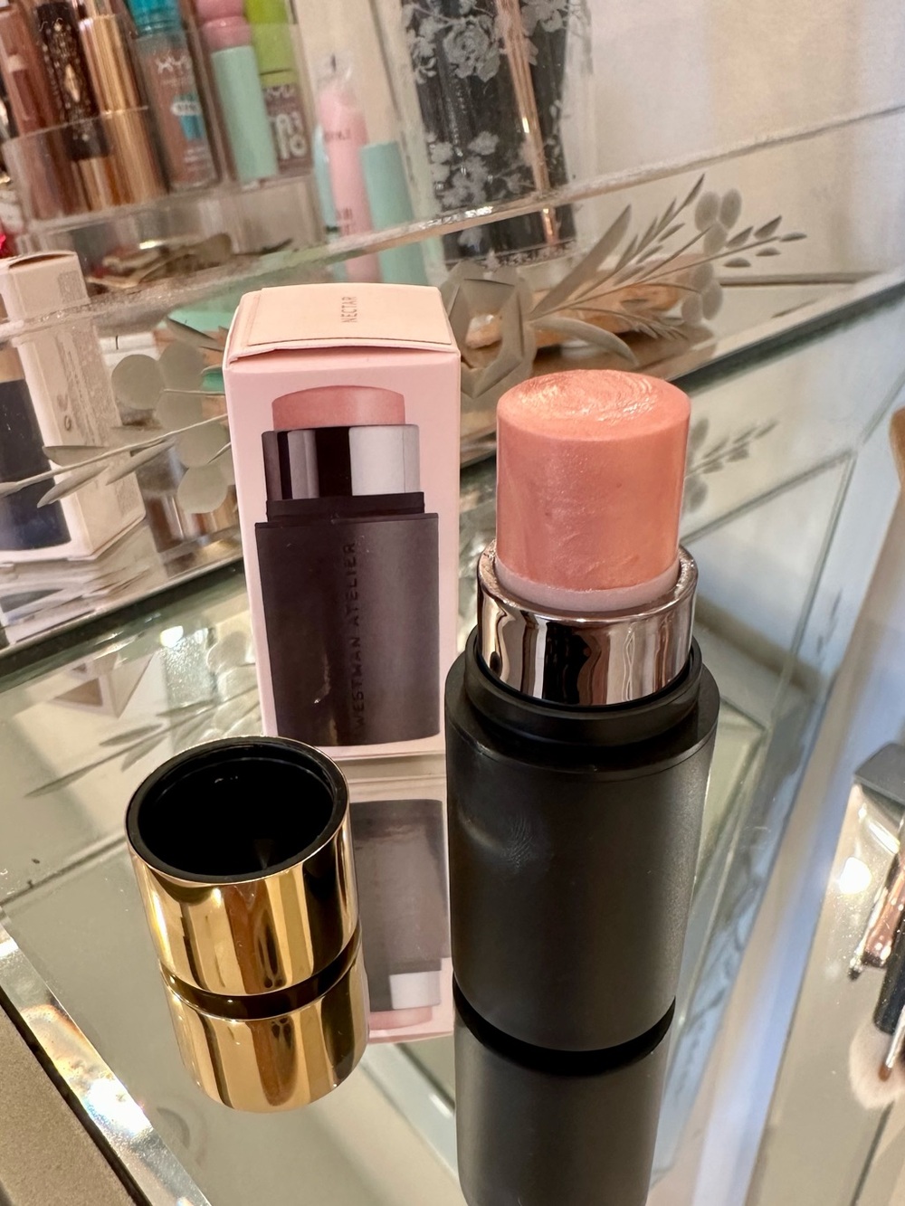 Westman Atelier Mini Highlighter Stick -“Nectar”